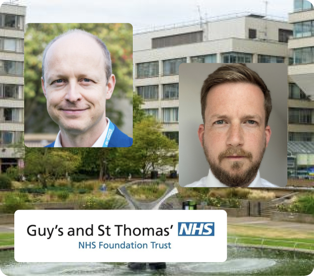 Prof. Carsten Flohr and Dr Richard Woolf, Guys and St Thomas hospital